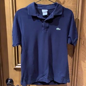 Lacoste Men’s Classic Pique Polo in NAVY. Sz 3. XS